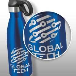 branded Mirage Vacuum Bottle - Flip Lid, from our range of promotional Drink Bottles - Metal