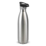 branded Mirage Vacuum Bottle - Push Button, from our range of promotional Drink Bottles - Metal