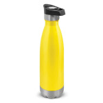 branded Mirage Vacuum Bottle - Push Button, from our range of promotional Drink Bottles - Metal
