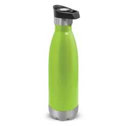 branded Mirage Vacuum Bottle - Push Button, from our range of promotional Drink Bottles - Metal