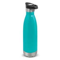 branded Mirage Vacuum Bottle - Push Button, from our range of promotional Drink Bottles - Metal