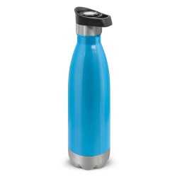 branded Mirage Vacuum Bottle - Push Button, from our range of promotional Drink Bottles - Metal
