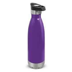 branded Mirage Vacuum Bottle - Push Button, from our range of promotional Drink Bottles - Metal