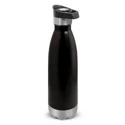 branded Mirage Vacuum Bottle - Push Button, from our range of promotional Drink Bottles - Metal