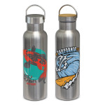 branded Nomad Deco Vacuum Bottle - Stainless, from our range of promotional Drink Bottles - Metal
