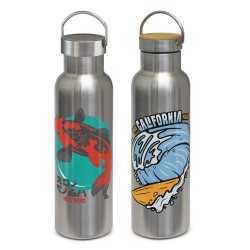 branded Nomad Deco Vacuum Bottle - Stainless, from our range of promotional Drink Bottles - Metal