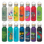 branded Nomad Deco Vacuum Bottle - Powder Coated, from our range of promotional Drink Bottles - Metal