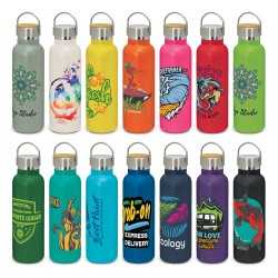 branded Nomad Deco Vacuum Bottle - Powder Coated, from our range of promotional Drink Bottles - Metal