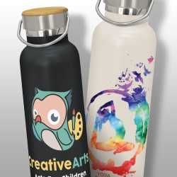 branded Nomad Deco Vacuum Bottle - Powder Coated, from our range of promotional Drink Bottles - Metal