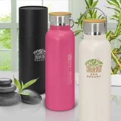 branded Nomad Deco Vacuum Bottle - Powder Coated, from our range of promotional Drink Bottles - Metal