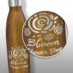 branded Mirage Heritage Vacuum Bottle, from our range of promotional Drink Bottles - Metal