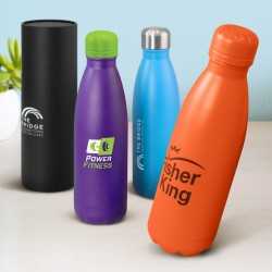 branded Mirage Powder Coated Vacuum Bottle, from our range of promotional Drink Bottles - Metal