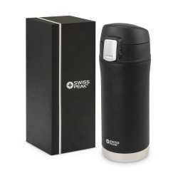 branded Swiss Peak Elite Copper Vacuum Mug, from our range of promotional Drink Bottles - Metal