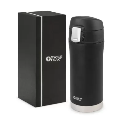 branded Swiss Peak Elite Copper Vacuum Mug, from our range of promotional Drink Bottles - Metal