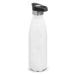 branded Mirage Powder Coated Vacuum Bottle - Push Button Lid, from our range of promotional Drink Bottles - Metal