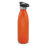 branded Mirage Powder Coated Vacuum Bottle - Push Button Lid, from our range of promotional Drink Bottles - Metal