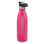 branded Mirage Powder Coated Vacuum Bottle - Push Button Lid, from our range of promotional Drink Bottles - Metal