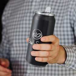 branded Canister Vacuum Bottle, from our range of promotional Drink Bottles - Metal