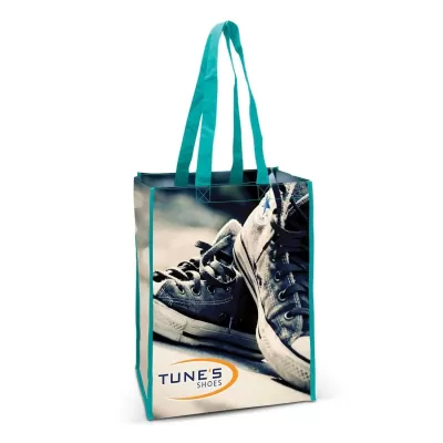 branded Anzio Cotton Tote Bag, from our range of promotional Full Colour Tote Bags