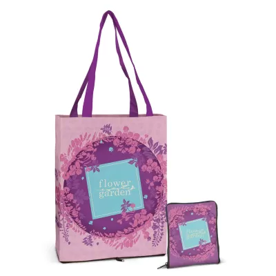 branded Dallas Compact Cotton Tote Bag, from our range of promotional Full Colour Tote Bags