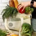 branded Laurel Cotton Tote Bag, from our range of promotional Cotton &amp; Calico Tote Bags