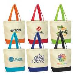 branded Sedona Canvas Tote Bag, from our range of promotional Cotton & Calico Tote Bags