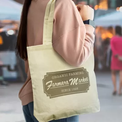 branded Liberty Cotton Tote Bag, from our range of promotional Cotton & Calico Tote Bags