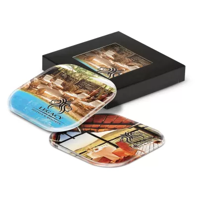 branded Clarion Coaster Set, from our range of promotional Coasters