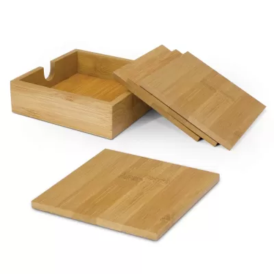 branded Bamboo Coasters, from our range of promotional Coasters