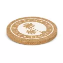 branded Oakridge Cork Coaster - Round, from our range of promotional Coasters