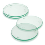 branded Venice Glass Coaster Set of 4 - Round, from our range of promotional Coasters