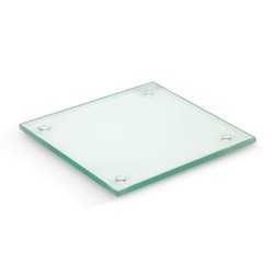branded Venice Single Glass Coaster Square - Full Colour, from our range of promotional Coasters