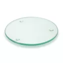 branded Venice Single Glass Coaster Round - Full Colour, from our range of promotional Coasters