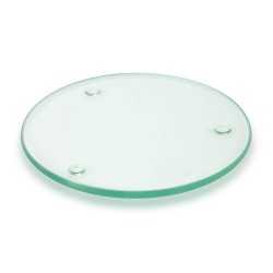 branded Venice Single Glass Coaster Round - Full Colour, from our range of promotional Coasters