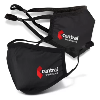 branded Reusable Cotton Face Mask Premium - Indent, from our range of promotional Face Masks