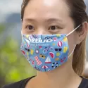 branded Reusable Face Mask Full Colour - Small, from our range of promotional Face Masks