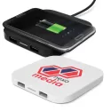 branded Impulse Wireless Charging Hub, from our range of promotional USB Hubs &amp; Cables