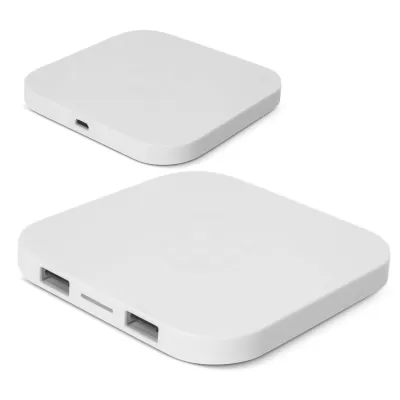 branded Impulse Wireless Charging Hub, from our range of promotional USB Hubs & Cables