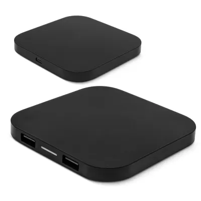 branded Impulse Wireless Charging Hub, from our range of promotional USB Hubs & Cables