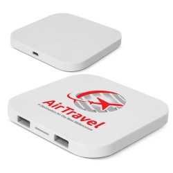 branded Impulse Wireless Charging Hub, from our range of promotional USB Hubs & Cables