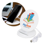 Phone &amp; Tablet Chargers  - Phaser Wireless Charging Stand - Round