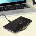 branded Bamboo Wireless Charger, from our range of promotional Phone &amp; Tablet Chargers
