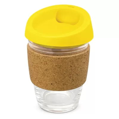 branded Metro Cup - Cork Band, from our range of promotional Reusable Coffee Cups - Plastic & Ceramic