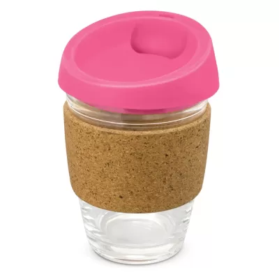 branded Metro Cup - Cork Band, from our range of promotional Reusable Coffee Cups - Plastic & Ceramic