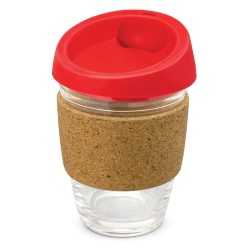 branded Metro Cup - Cork Band, from our range of promotional Reusable Coffee Cups - Plastic & Ceramic