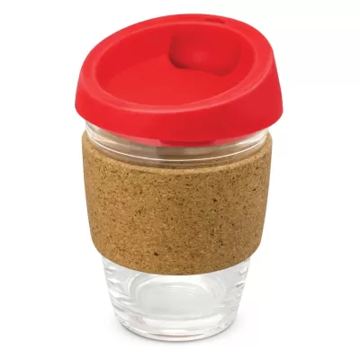 branded Metro Cup - Cork Band, from our range of promotional Reusable Coffee Cups - Plastic & Ceramic