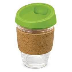 branded Metro Cup - Cork Band, from our range of promotional Reusable Coffee Cups - Plastic & Ceramic