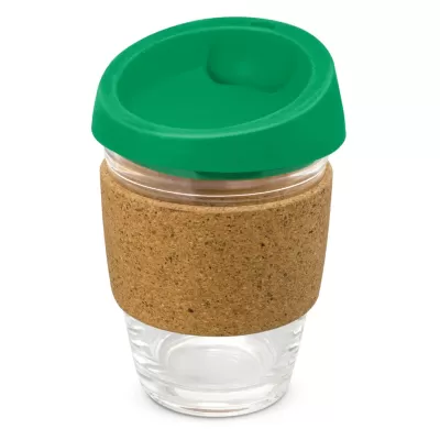 branded Metro Cup - Cork Band, from our range of promotional Reusable Coffee Cups - Plastic & Ceramic