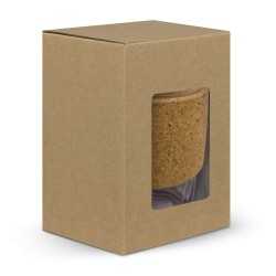 branded Metro Cup - Cork Band, from our range of promotional Reusable Coffee Cups - Plastic & Ceramic