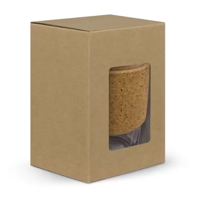 branded Metro Cup - Cork Band, from our range of promotional Reusable Coffee Cups - Plastic & Ceramic